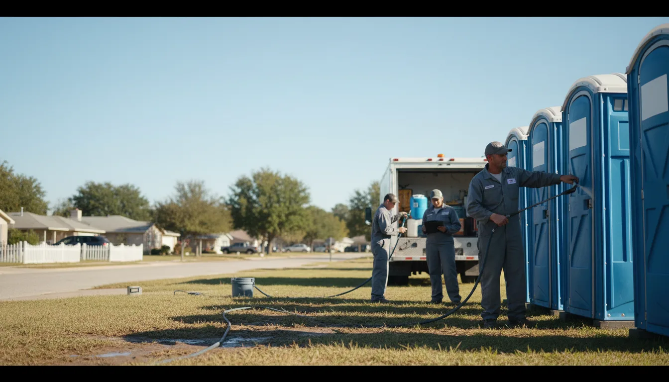 Long-Term Portable Toilet Rental in Shoals, IN near me